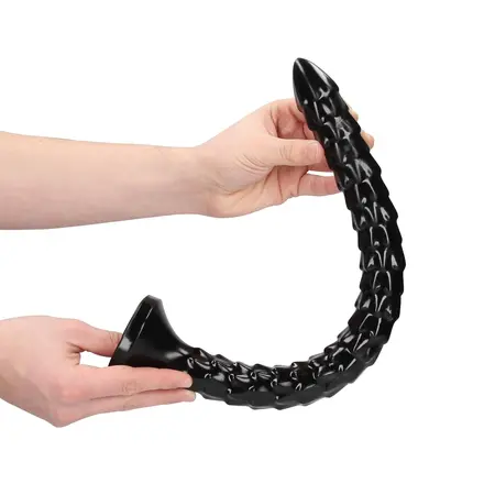OUCH! Ljuskavi intimni fleksibilni model 40 cm sa usisnom čašicom