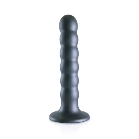 Ouch! Perlasti silikonski G-Spot intimni uređaj 13 cm metalik završna obrada
