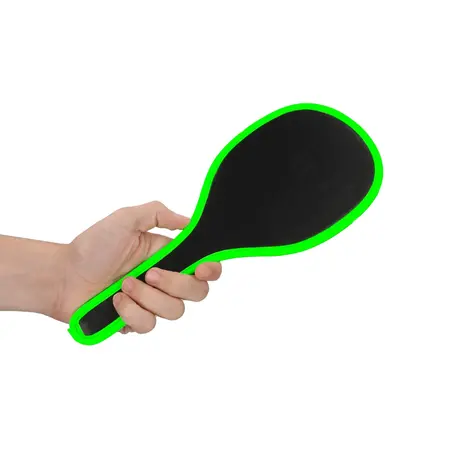 Ouch! Round Paddle Glow-In-The-Dark - Luminous Bondage Accessory