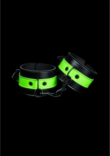 Ouch! Lisice koje svetle u mraku - Fluorescentno zelena, podesiva veličina