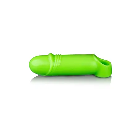 Ouch! Glow in the Dark Flexible Sheath - Thick, Stretchy, Luminous Green