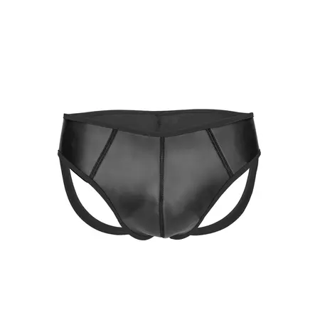 Ouch! Neoprenski jockstrap L/XL - Izdržljiva atletska intimna odeća, crna