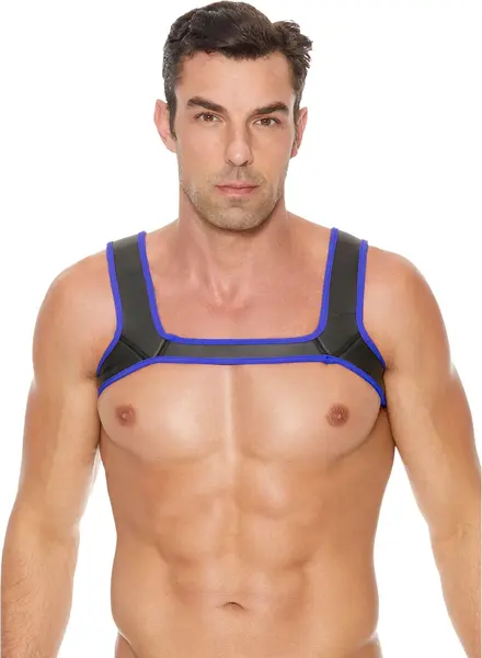 OUCH! Neoprene Chest Harness L/XL - Adjustable & Comfortable Fit