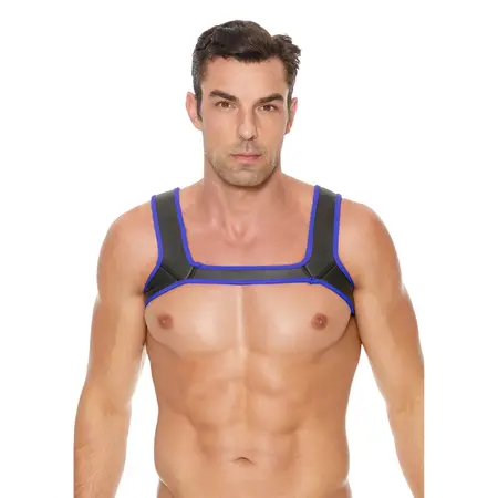 OUCH! Neoprene Chest Harness L/XL - Adjustable & Comfortable Fit