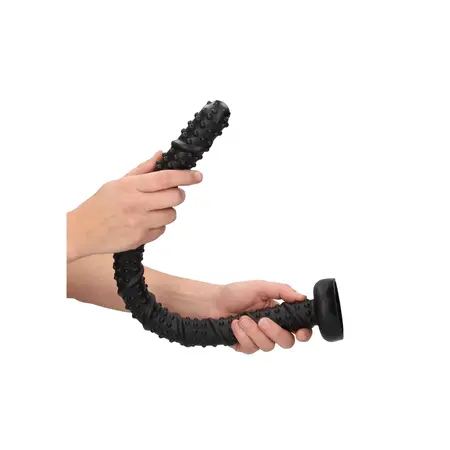 Pipedream Snake Model Intimna mašina 22/55 cm, teksturirana crna površina