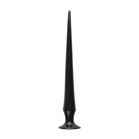 TOYJOY Ass Spike 50 cm, fleksibilni intimni silikonski model, Crna