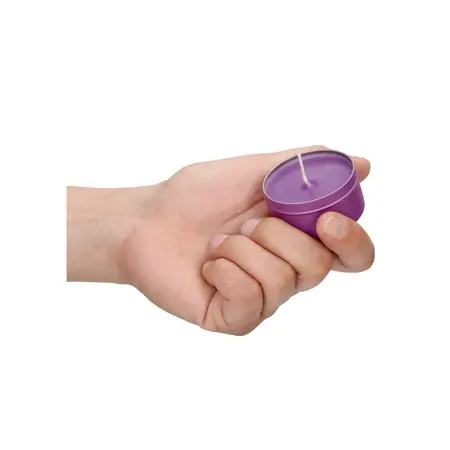 Rocks Off Mischievous Scented Massage Candle 100g Purple Tin