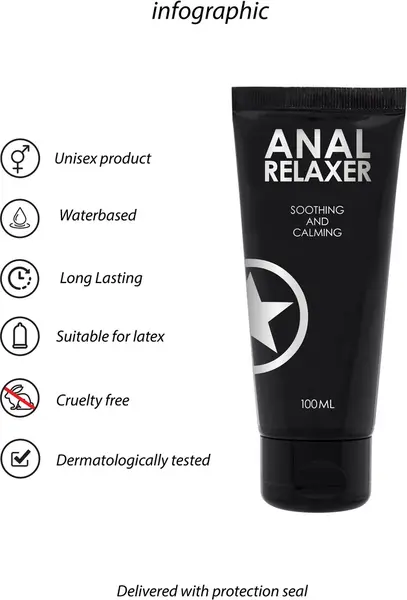 Ouch! Anal Relaxer Gel 100ml - Blaga formula za udobnost tokom intimne nege