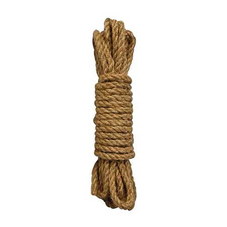 EasyToys Shibari uže 5 m - Izdržljivo uže za vezivanje, Crno