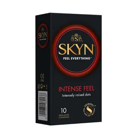 Mates SKYN Intense Feel kondomi 10 kom - Teksturirani, ultra tanki, bez lateksa