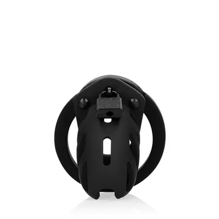 Mancage Model 23 Silikonski Kavez Čednosti 2.5'' (6.5 cm) Podesivi Crni