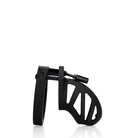 Mancage Model 23 Silikonski Kavez Čednosti 2.5'' (6.5 cm) Podesivi Crni