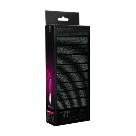 Luna by Shots Asopus Punjivi Silikonski Vibrator 10 Režima Crni 21cm