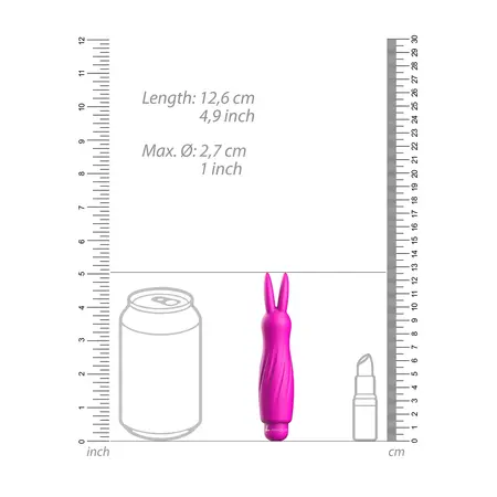 Sofia Silicone Rabbit Vibrator - 10-Speed Luminous Intimate Device