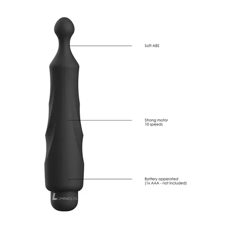 Dido Silicone Luminous Bullet 10-Speed Compact Intimate Massager