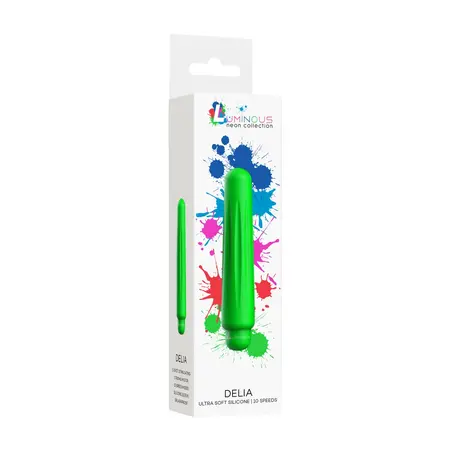 Delia Classic Vibrator - 10-Function ABS & Silicone Compact Model