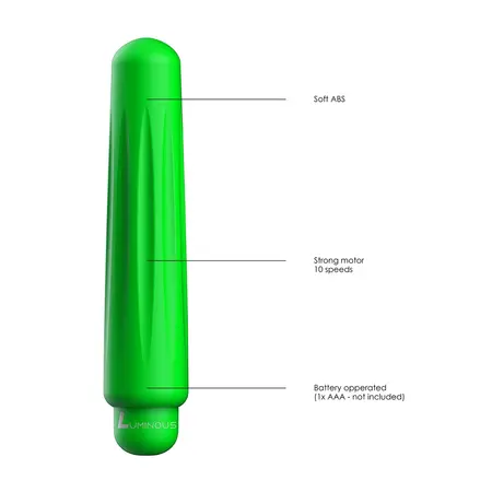 Delia Classic Vibrator - 10-Function ABS & Silicone Compact Model