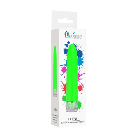 Eleni Classic Slim Vibrator ABS Multi-Speed Blue 18 cm
