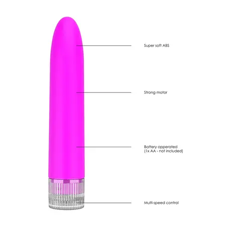 Eleni Classic Vibe ABS vitki višebrzinski intimni uređaj, roze