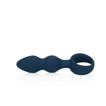 Loveline Teardrop Medium Anal Plug Baltic Blue - Ergonomic Silicone Design