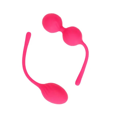 Loveline Thumping Kegel lopte set 2 kom, divlja jagoda boja