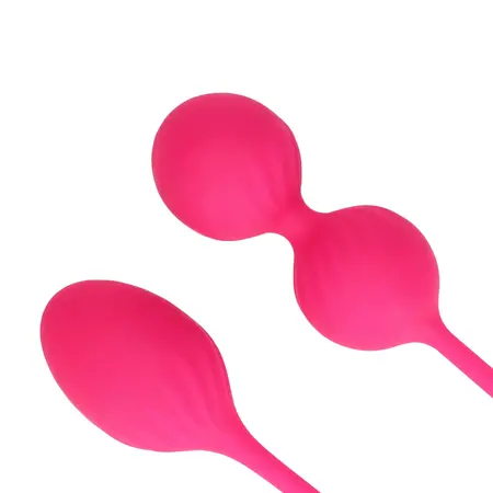 Loveline Thumping Kegel lopte set 2 kom, divlja jagoda boja