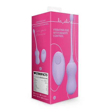 Nexus Violet Harmony bežični daljinski upravljivi intimni jajasti vibrator