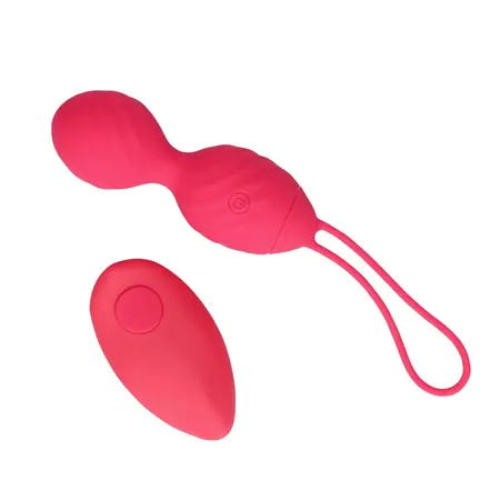 Satisfyer Powerball vibrirajuće jaje sa daljinskim upravljanjem, jagoda crvena