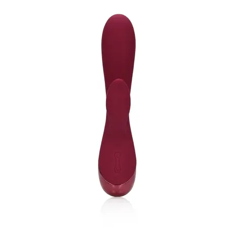 Loveline glatki silikonski Rabbit model intimni sistem Tamna trešnja