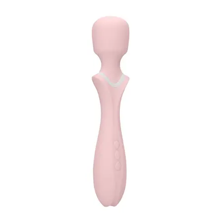 Jiggle Rechargeable Massage Wand, Waterproof, Flexible Silicone, 10 Modes
