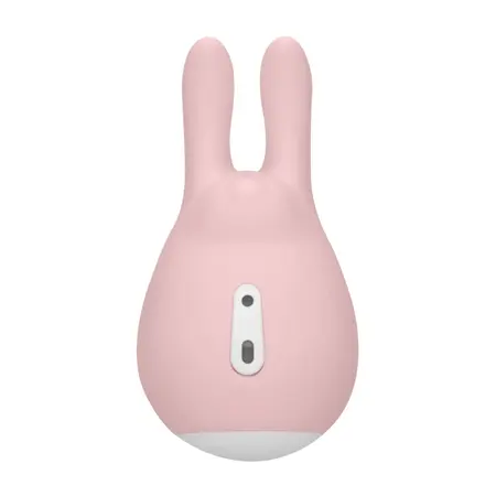 Love Bunny intimni mini masažer silikonski USB punjiv Roze