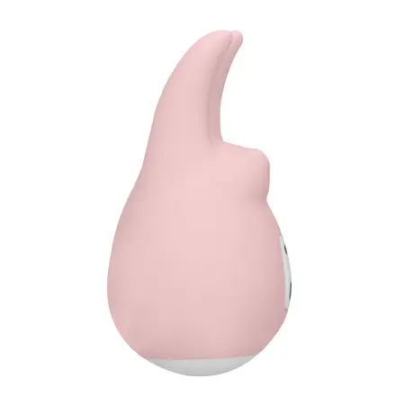 Love Bunny intimni mini masažer silikonski USB punjiv Roze