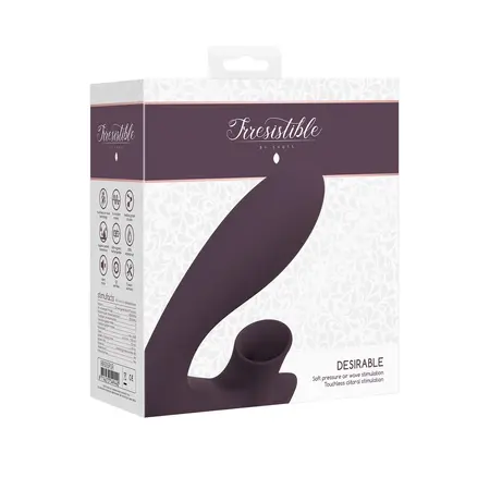 Desirable Savitljivi intimni pulsni uređaj Silikon USB Roze