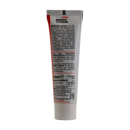 HOT Ero Power Cream Active za muškarce 30ml - Energizirajuća formula