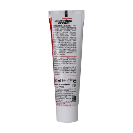 HOT Marathon Stimulaciona Krema za Muškarce 30 ml - Napredna Formula za Cirkulaciju