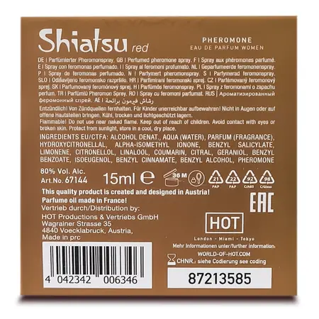 HOT Feromonski Parfem za Žene Crveni 15ml - Dugotrajni Parfem Sprej