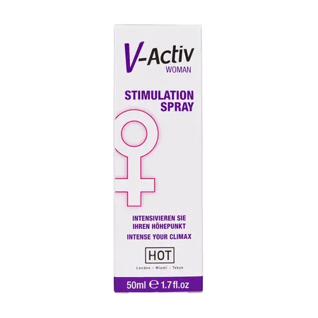 HOT V-Activ Stimulativni Intimni Sprej za Žene 50 ml