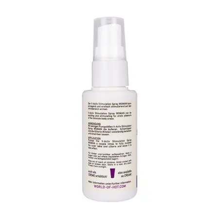HOT V-Activ Stimulativni Intimni Sprej za Žene 50 ml