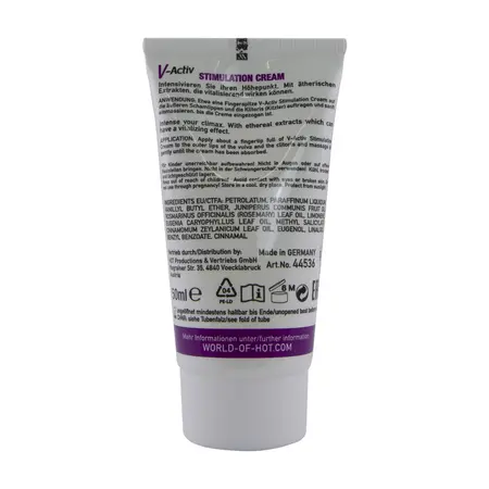 HOT V-Activ Krema za Žene 50ml - Botanička Vitalizirajuća Formula