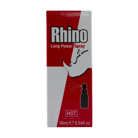 HOT Rhino Long Power Sprej 10ml - Biljna Formula, Produženi Efekat