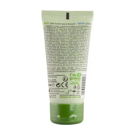 Superglide Lubrikant na Vodenoj Bazi Veganski 50ml Eko-Prijateljska Formula