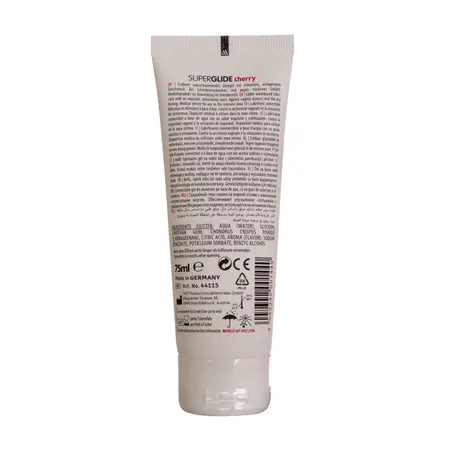 HOT Superglide Edible vodeni lubrikant 75 ml, voćni ukus