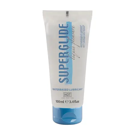 HOT Superglide vodeni lubrikant 100 ml – napredna formula, bez lepljenja