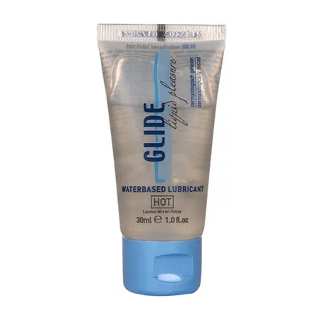 HOT Glide Liquid Pleasure vodeni lubrikant 30 ml – dugotrajna formula