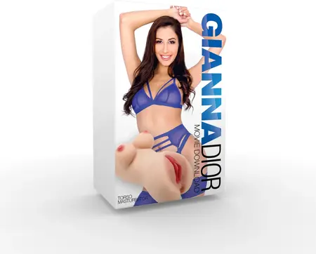 Pipedream Gianna Dior Anatomical Torso Intimate Machine TPR Flesh 35 cm