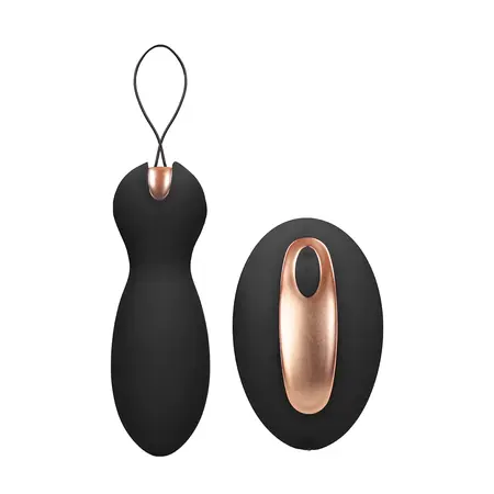 PURITY Dual Wireless Vibrating Set - Silikon, USB punjiv, Crna
