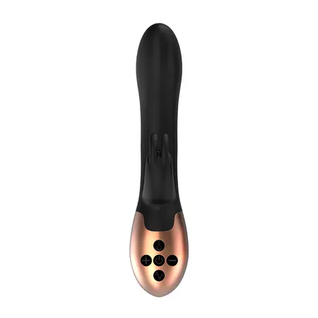 Opulent Grejani Zečić Model - Dvostruki motor, Silikon, 10 režima, Roze