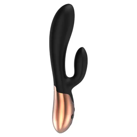Exquisite Advanced Heating G-Spot Vibrator, Dual Motor, Silicone, Purple