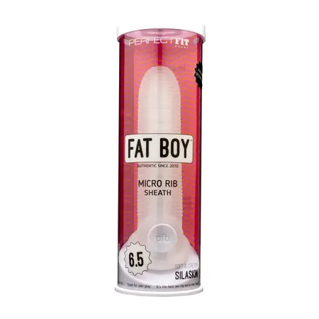 Perfect Fit Fat Boy Micro Rebrasti Intimni Omotač 16.5cm Meki SilaSkin