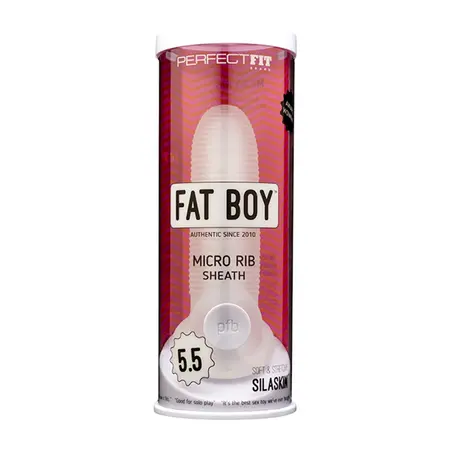Perfect Fit Fat Boy Micro Rebrasti Omotač 14 cm - Fleksibilna Rebrasta Navlaka